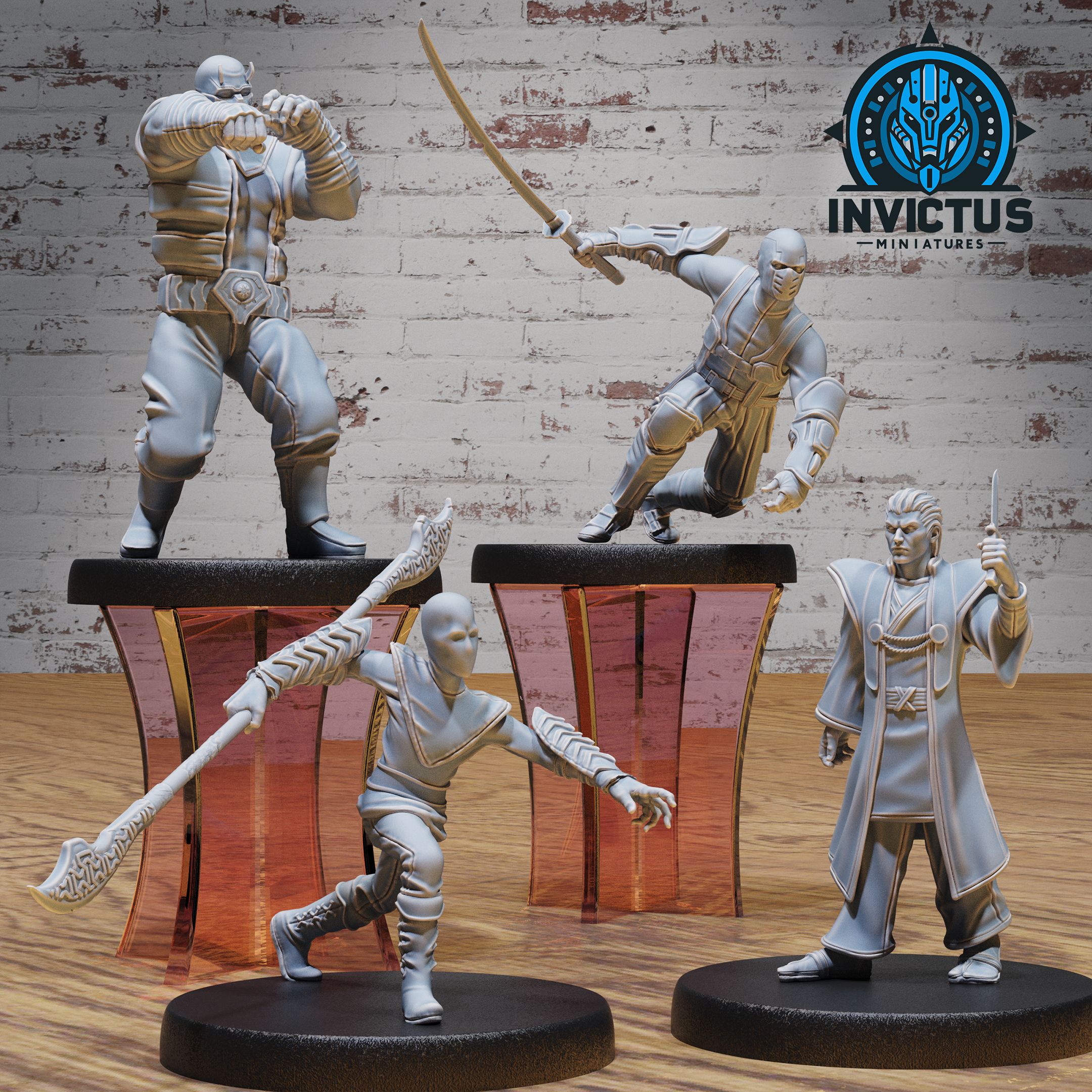 Ninja Clan Set / Galactic Covert Agent / Martial Art Warrior / Japanese Space Tribe / Cosmic Wars Army / Star Battle Male Samurai / Cyberpunk Shinobi Master / Evil Fighter / Sci-Fi Encounter